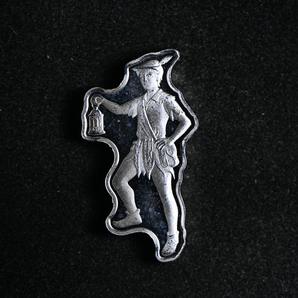 Peter Pan 5 Gram .999 Silver Cutout Pan Silver Co (cn17040)