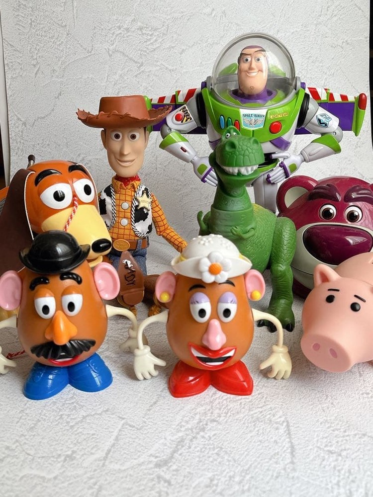 Toy Story character figure set #5d8ad2