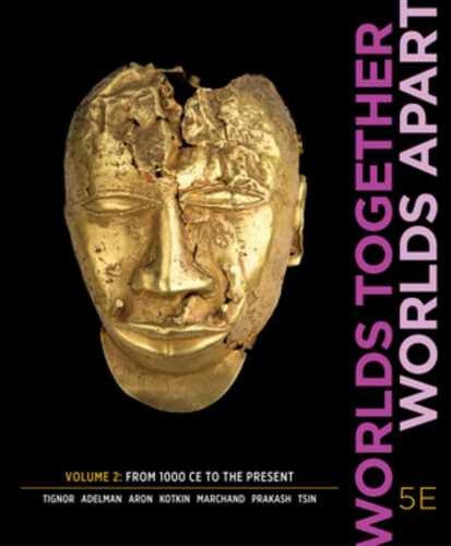 Worlds Together, Worlds - Paperback, by Tignor Robert; Adelman - Acceptable n