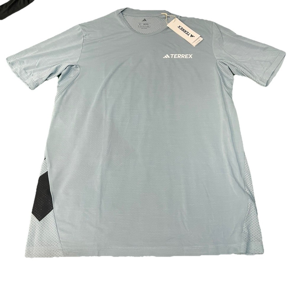 Adidas TERREX XPERIOR CLIMACOOL+ T. Men’s Sz Medium JL8157 Gray Running Top NWT