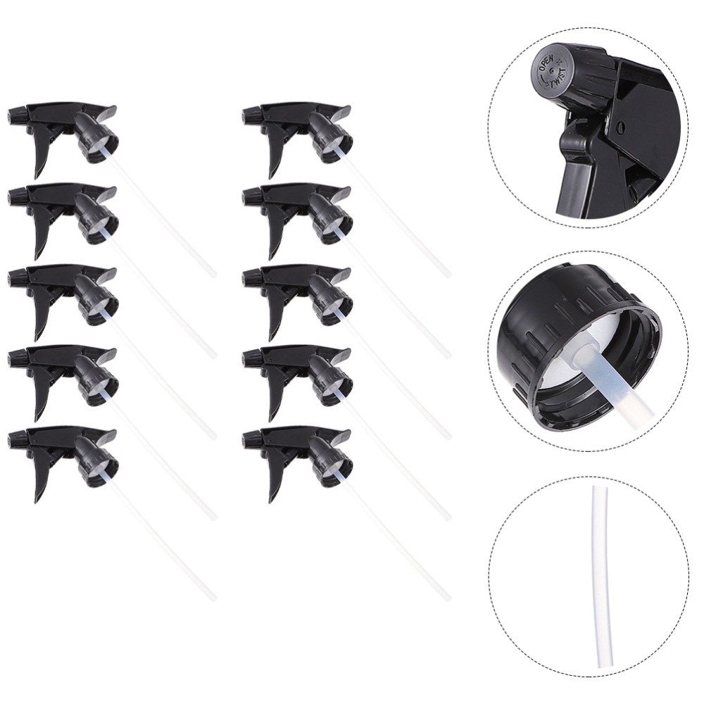 10 PCS Travel-Sized Spray Nozzle Replacements for Grove and Miss Tops Bottles