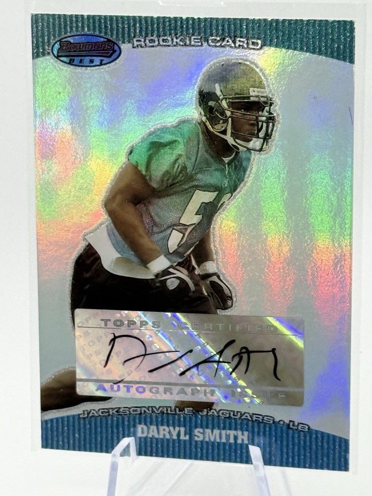 2004 Bowman's Best - Daryl Smith Rookie Autograph #187 (AU, RC)