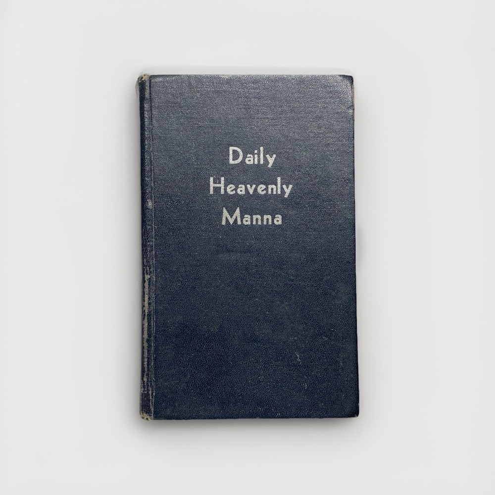 Daily Heavenly Manna; Jehovah’s Witness Journal Hardcover book