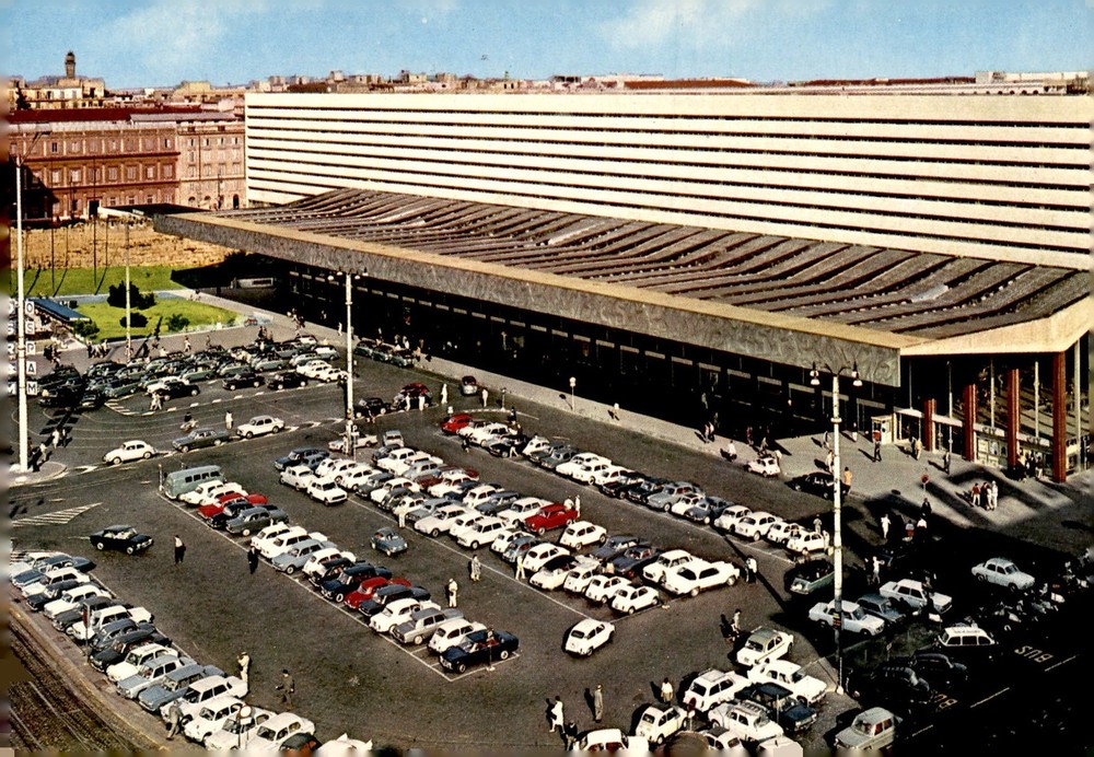 Stazione Termini, Roma, 254 Postcard