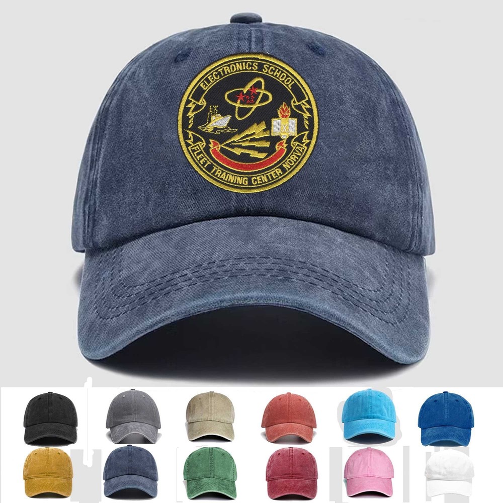 Embroidered Hat Fleet Training Center Electronics School Norva Norfolk Virginia
