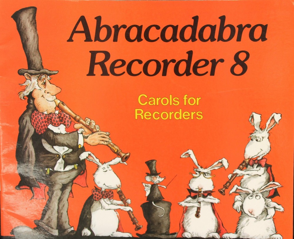 Abracadabra recorder carols for recorder. Book8 in recorder series-image