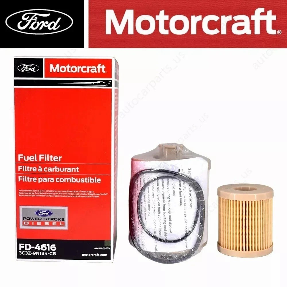 Motorcraft Ford F Series 6.0L Powerstroke Turbo Diesel Fuel Filter New FD4616