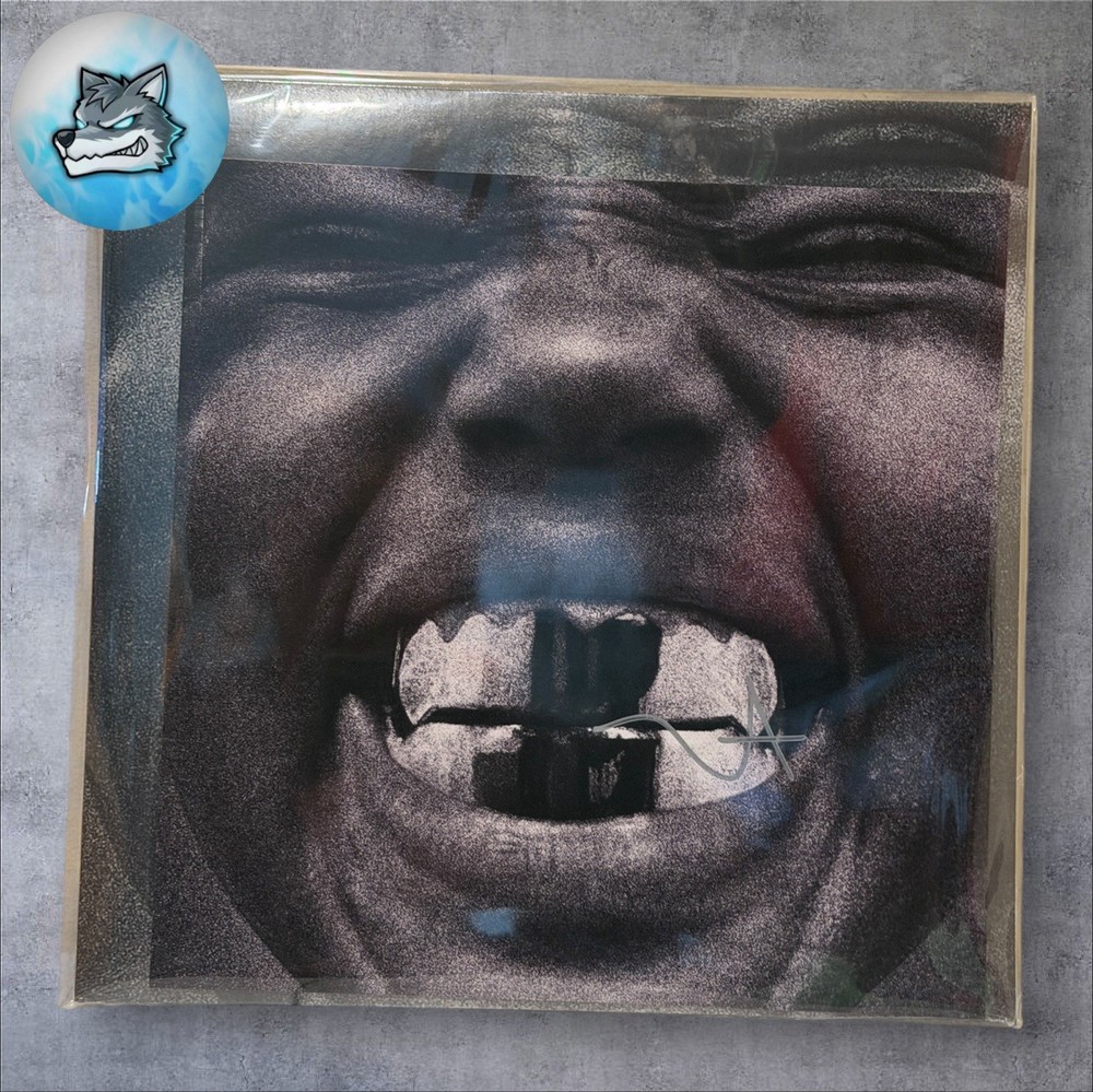 KANYE WEST  BULLY Clear Vinyl LP -HAND SIGNED Insert  BY YE Limited Edition SOFI