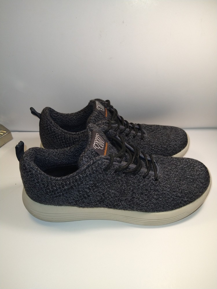 Woolloomooloo Shirley Grey Merino Wool Sneakers Shoes Women's sz 9(40)