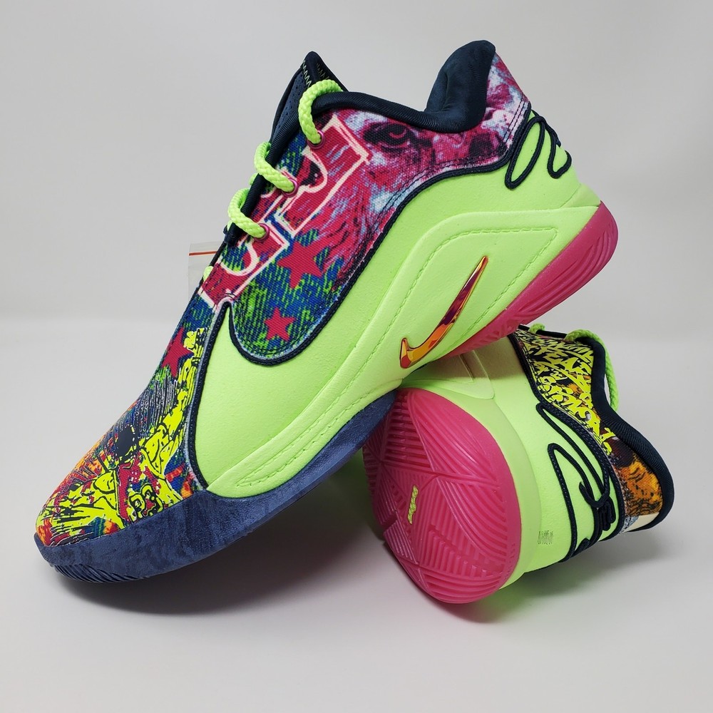 Nike LeBron XXII BW Bryce's World Blustery Fireberry HV8451-400 Men's Sz 10.5