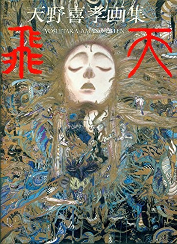 Yoshitaka Amano artbook Hiten Final Fantasy OOP Japanese book form JP