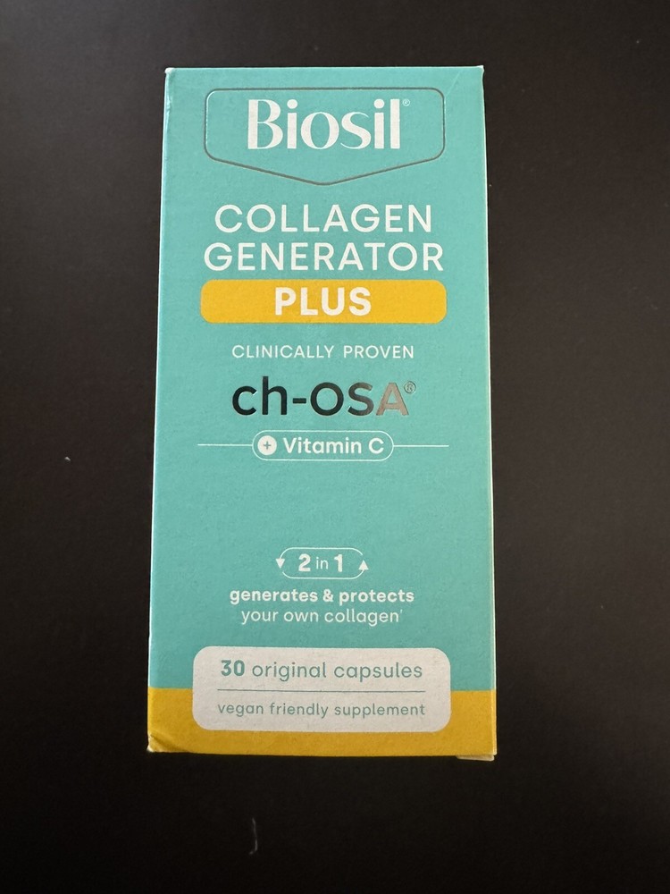 Biosil Collagen Generator with ch-OSA Vitamin C 30 Caps Exp 1/2025