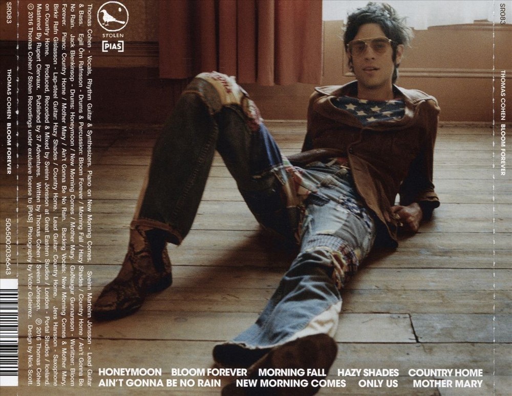 Thomas Cohen Bloom Forever New Cd