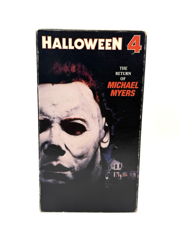 Halloween 4: Return of Michael Myers VHS Tape 1998 Anchor Bay Horror Slasher 80s