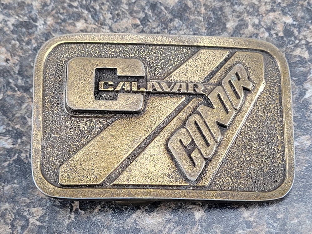 Vintage Calavar Condor Western Belt Buckle BB3 Rare Collectible