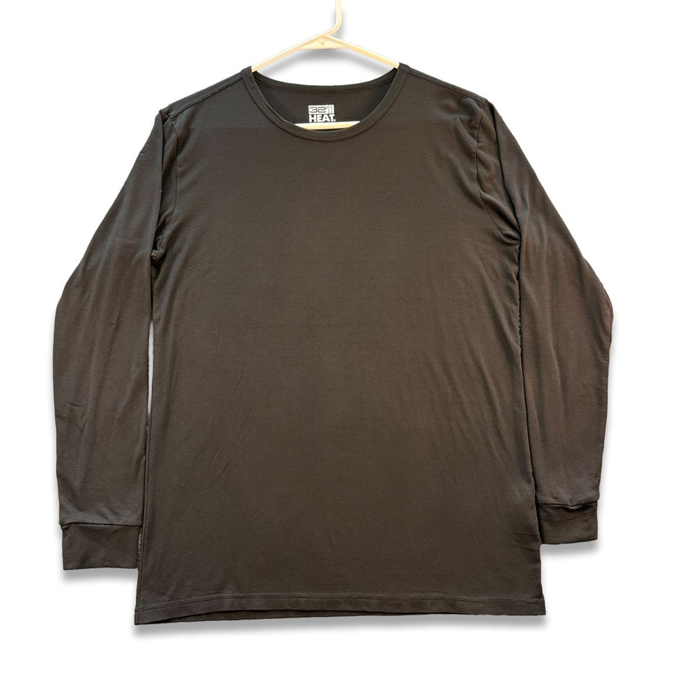 32 Degrees Heat Men's Long Sleeve Crew Neck T-Shirt Size Medium