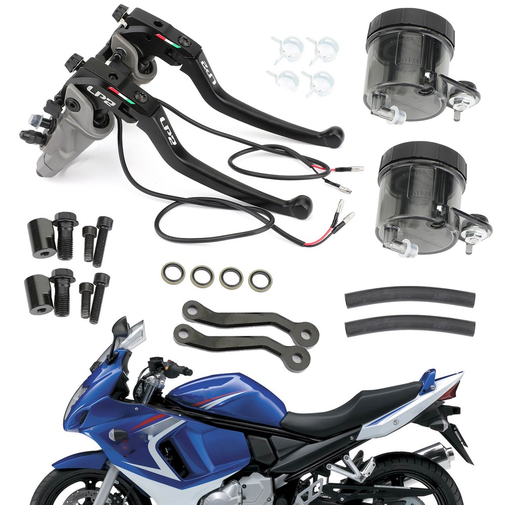 1 Pair Brake Master Cylinder fit for Kawasaki ZX7R ZX9 ZX11 ZX1100 ZX14R YU A