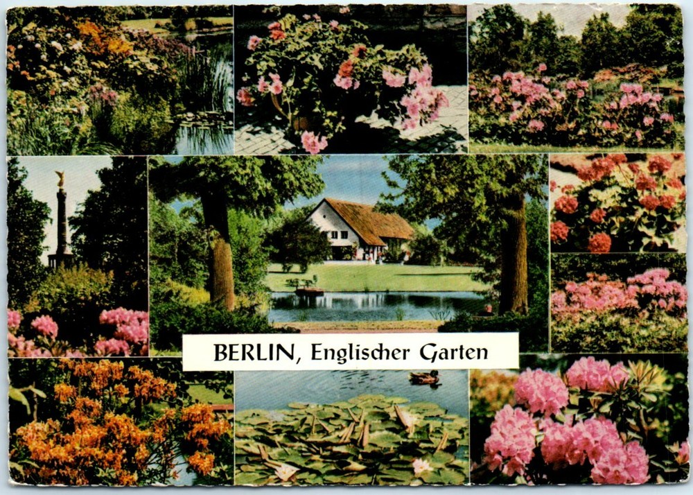 Postcard - English Garden - Berlin, Germany