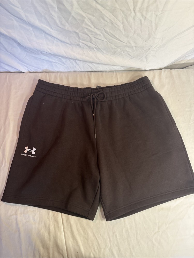 Under Armour Men's Icon Fleece Loose Fit Shorts - Kona Brown - XXL
