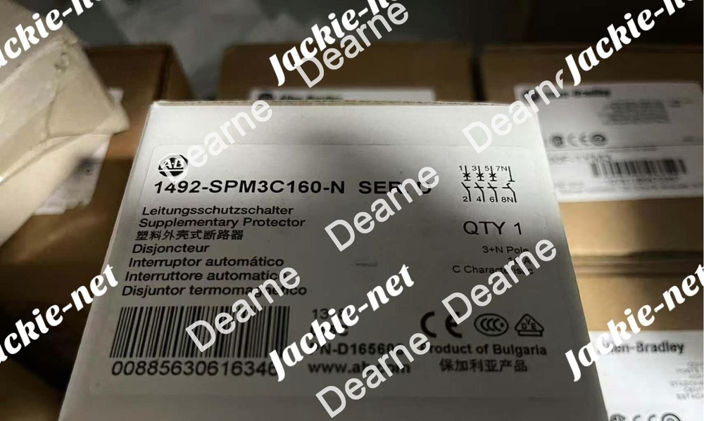 1PCS NEW 1492-SPM3C160-N VIA DHL/FedEx &&