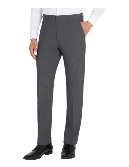 Calvin Klein Men's Dress Pant Slim Fit Gray Size 38x34