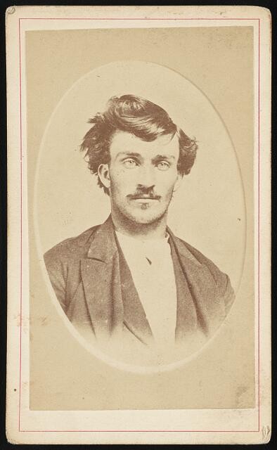 Photo:Merrit S Tillotson 1860s Portrait Head and Shoulders Facing Front