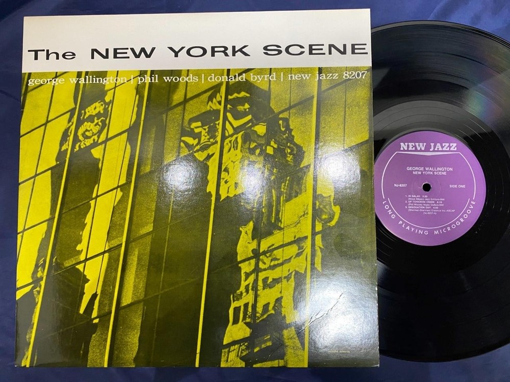 George Wallington New York Scene New Jazz Wwlj-7060 Mono Japan Lp