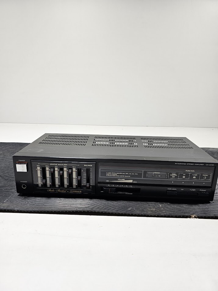 Fisher CA-223R Vintage Stereo Amplifier - Tested & Functional