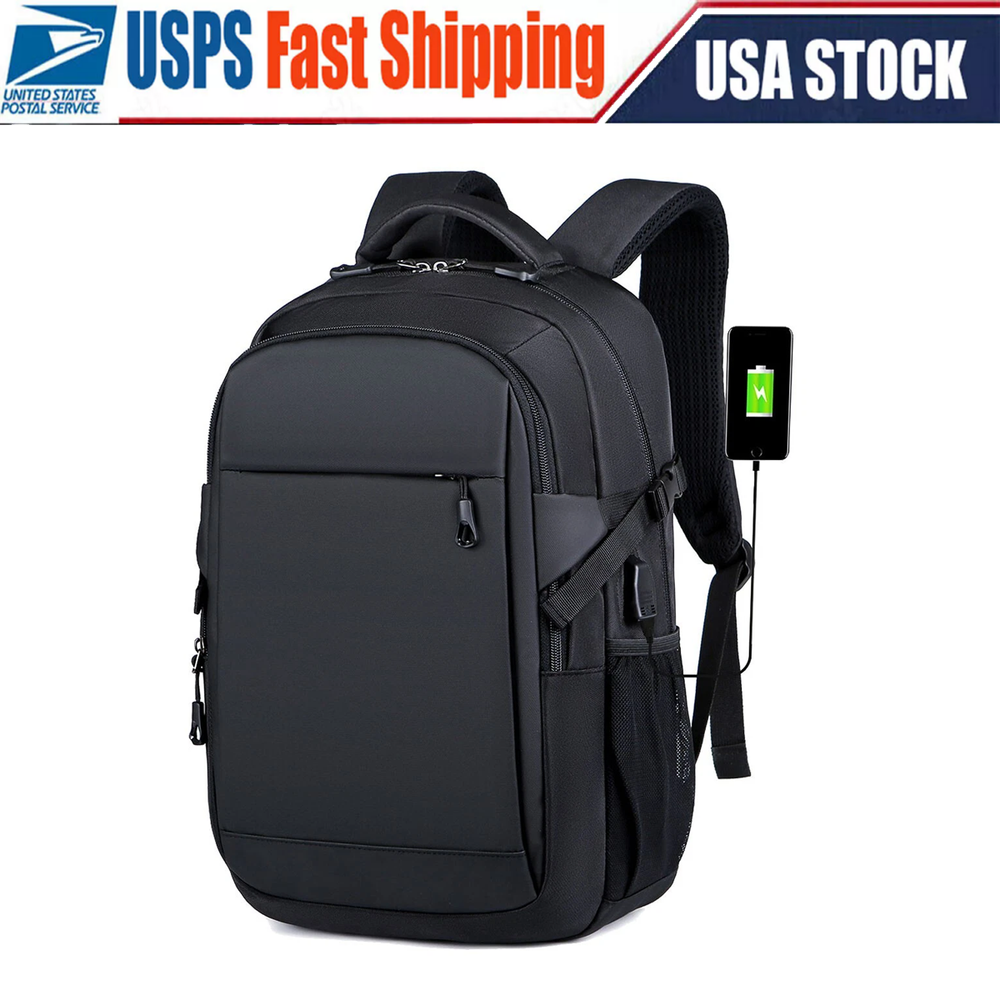 Men Women Backpack Travel Rucksack School 15.6