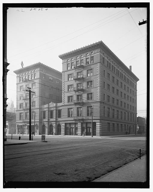 Photo:Birmingham Alabama Hotel Hillman 1890s Hotel Street View