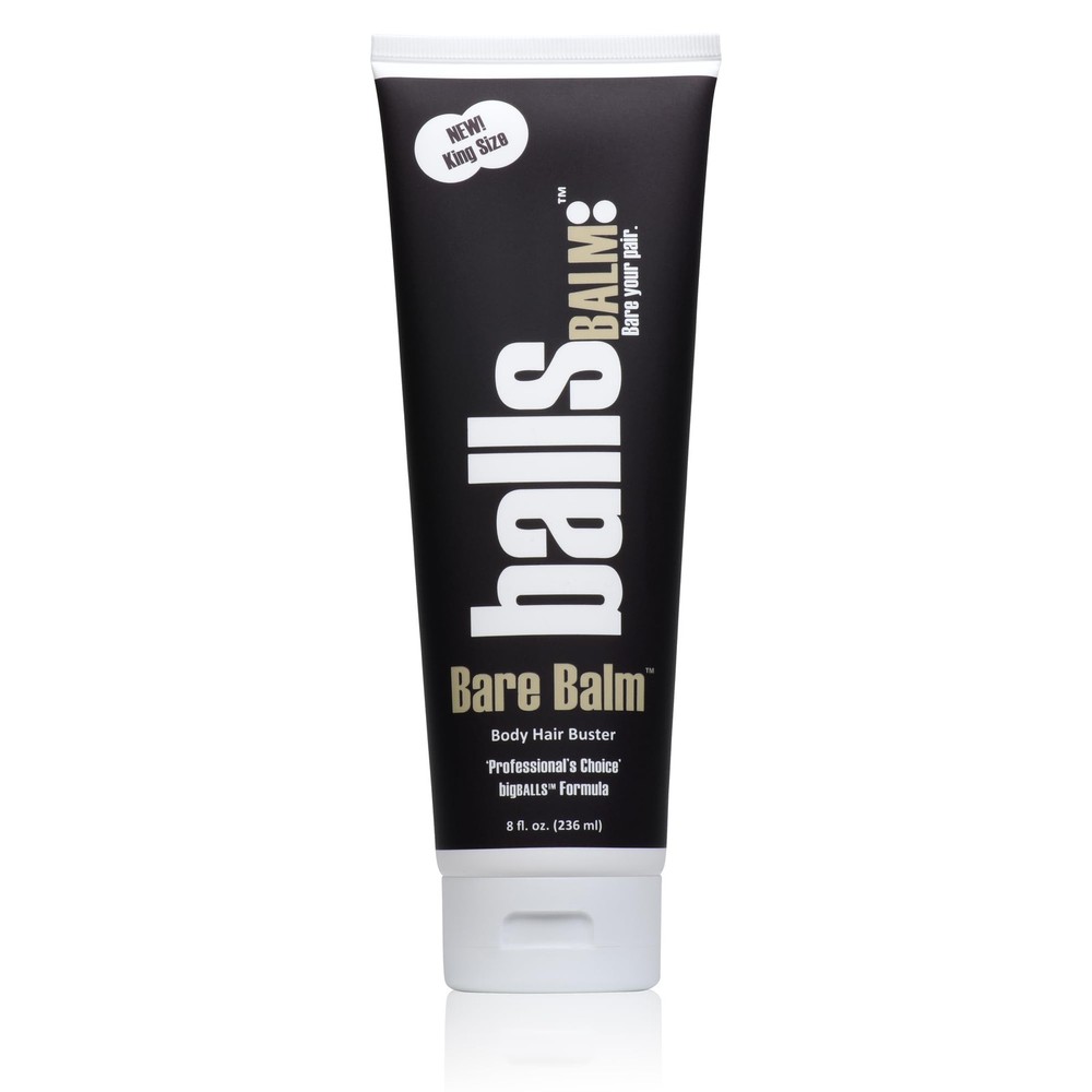 Bare Balm Body Hair Management Cream for Professionals Big Balls Formula