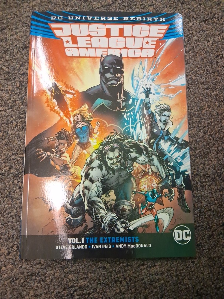 Justice League Of America Vol 1 The Extremists Book Dc Universe Rebirth Graphic