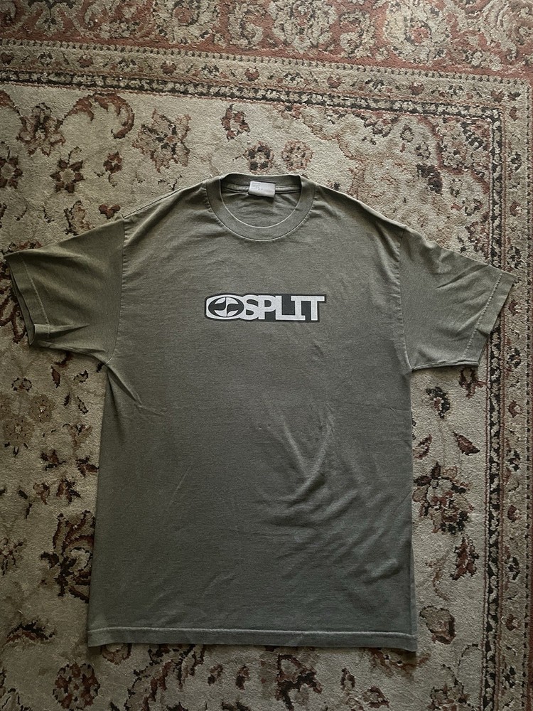 Vintage Y2K Split Skate Shirt Size Large