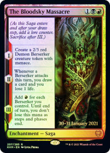 Pre-Release Promos - The Bloodsky Massacre - Foil - Prerelease Promo