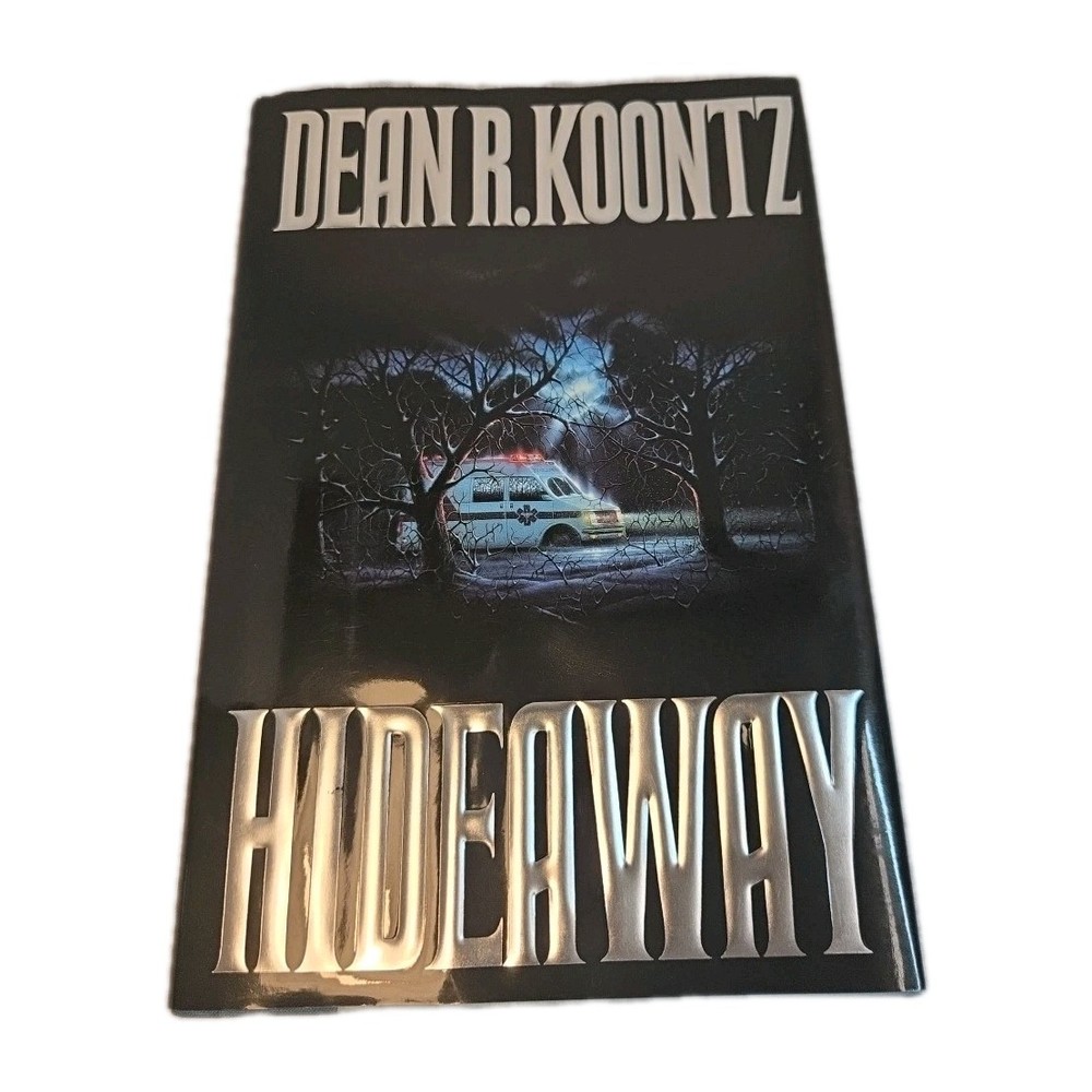 Hideaway, by Dean R. Koontz - 1992, Hardcover,  Dust Jacket