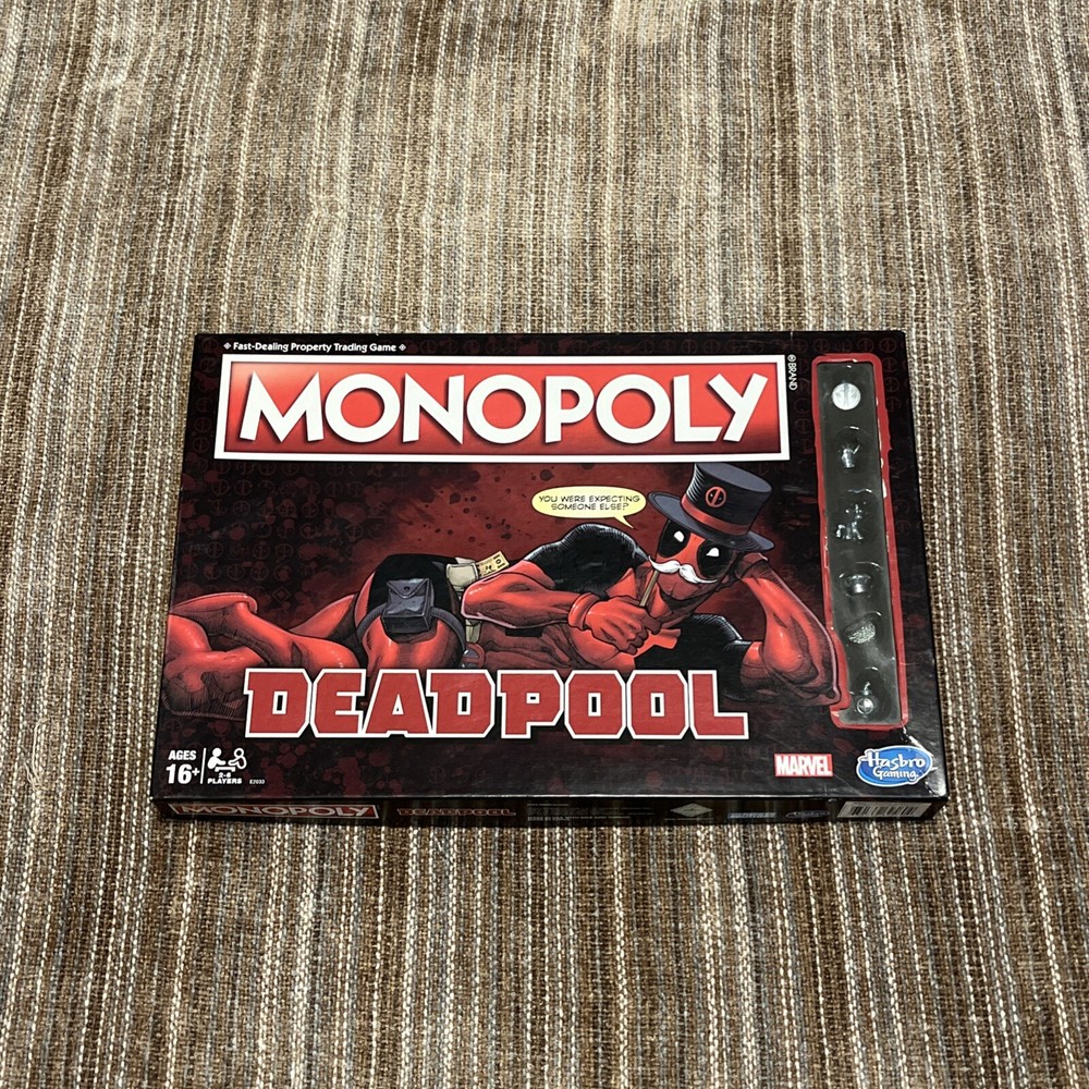 Monopoly Game: Marvel Deadpool Edition ~ Hasbro