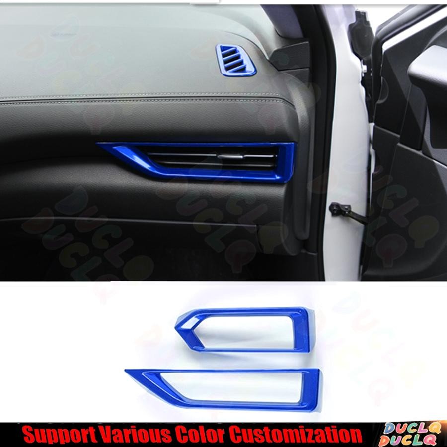 For Nissan Sentra Sylphy 2020-2024 Bright Blue Console L&R Air Outlet Vent Cover