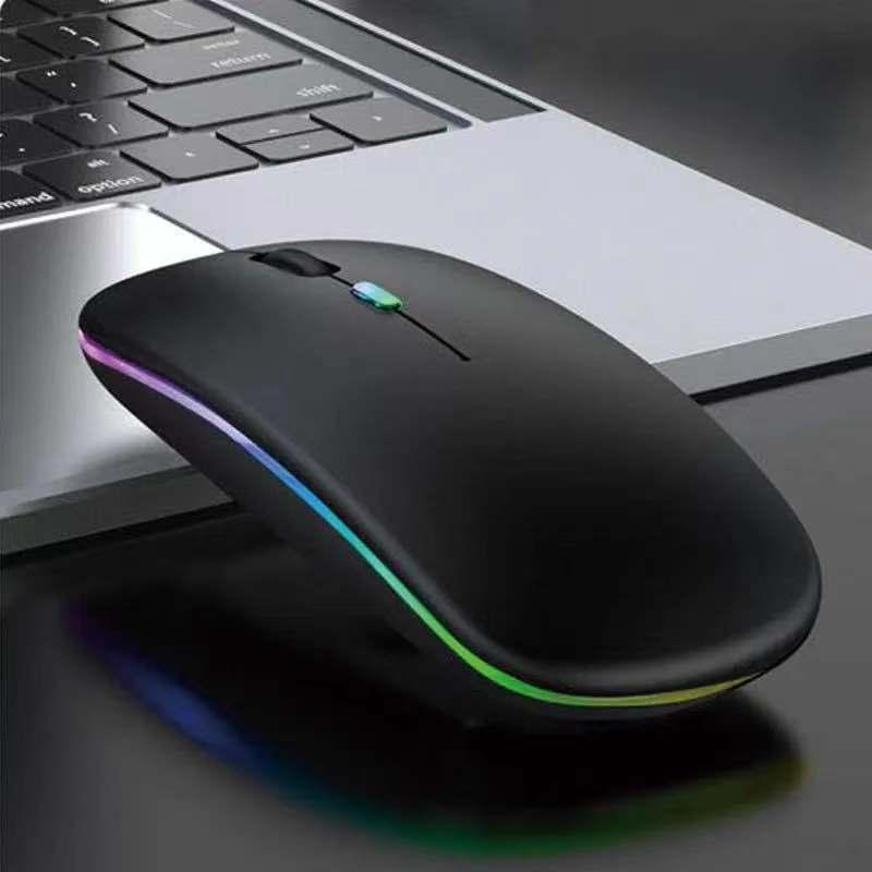 Ultra-Thin Silent Bluetooth 5.0 Wireless Arc Touch Mouse for Laptops