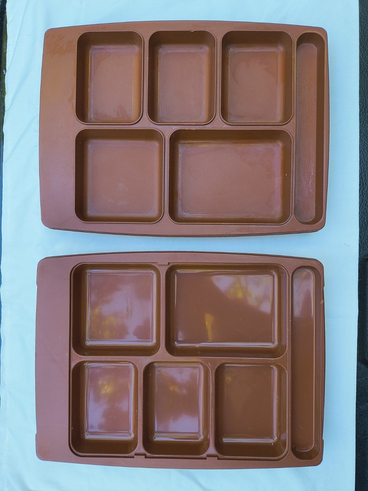 Plast O Con Insulated 2-Part Hot Tray for Food Delivery 10x14 Commercial Use