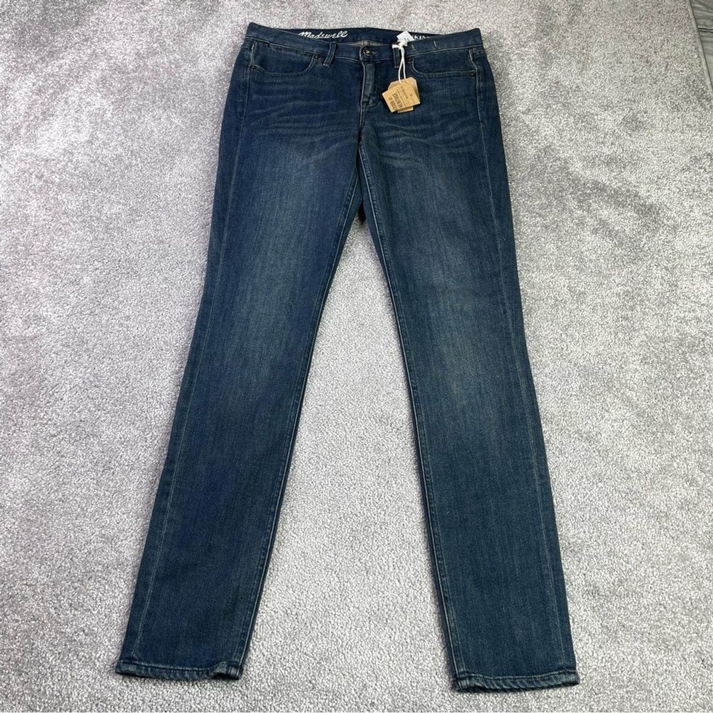 Madewell Jeans Men's 29X31* Blue Skinny Dark Wash Low Rise Preppy Modern