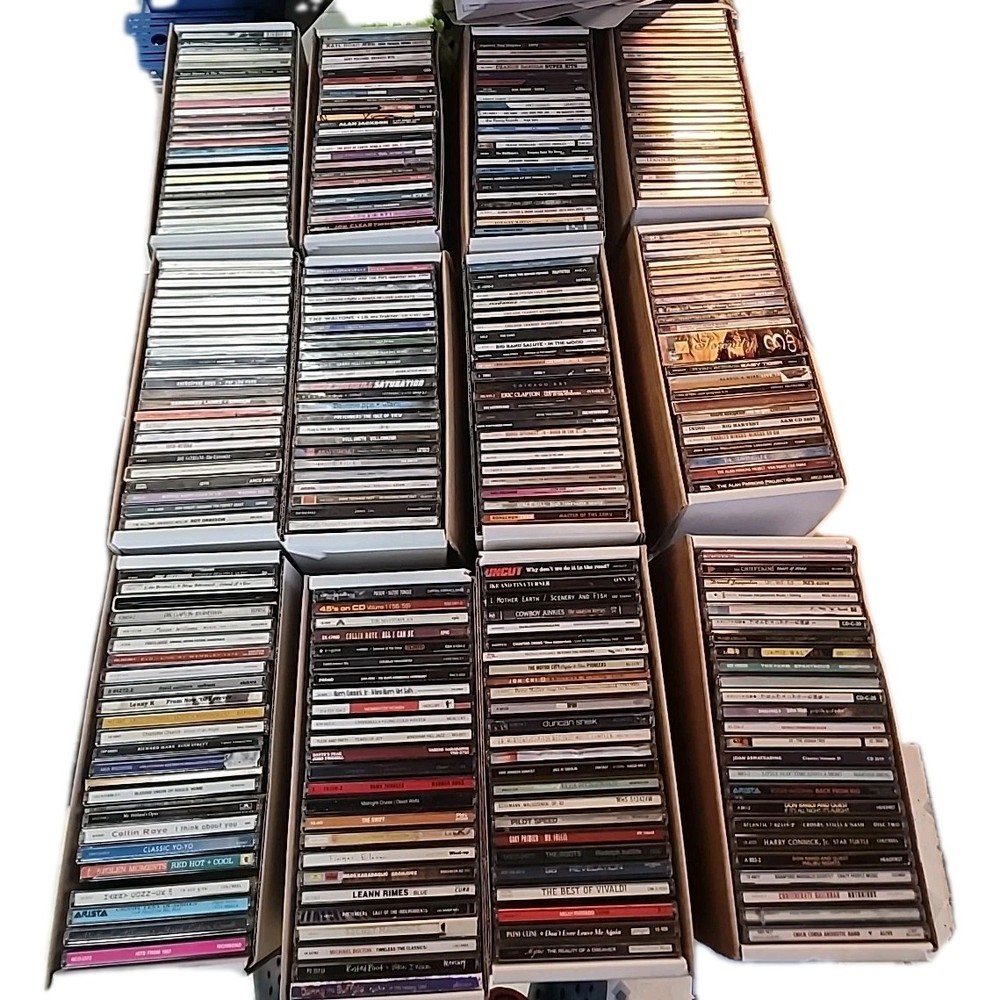Used Cd Lot  / Appear To Be New  / 300 Cds /  Various Artists / No Scratches
