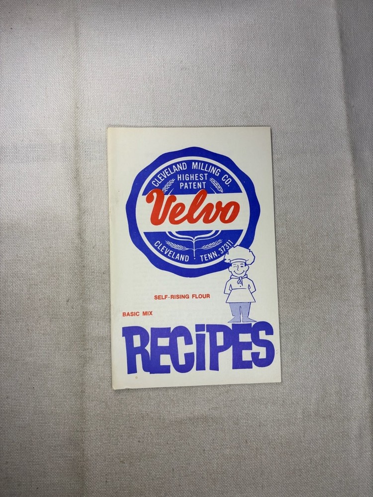 Velvo Basic Mix Recipes Cleveland Milling Co. Self-Rising Flour Cookbook
