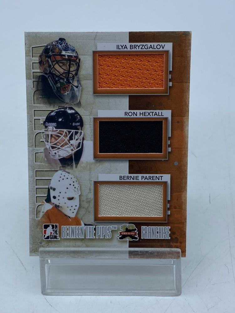 2011 ITG Between the Pipes Franchise Silver Hextall  Bryzgalov Parent Triple GU!