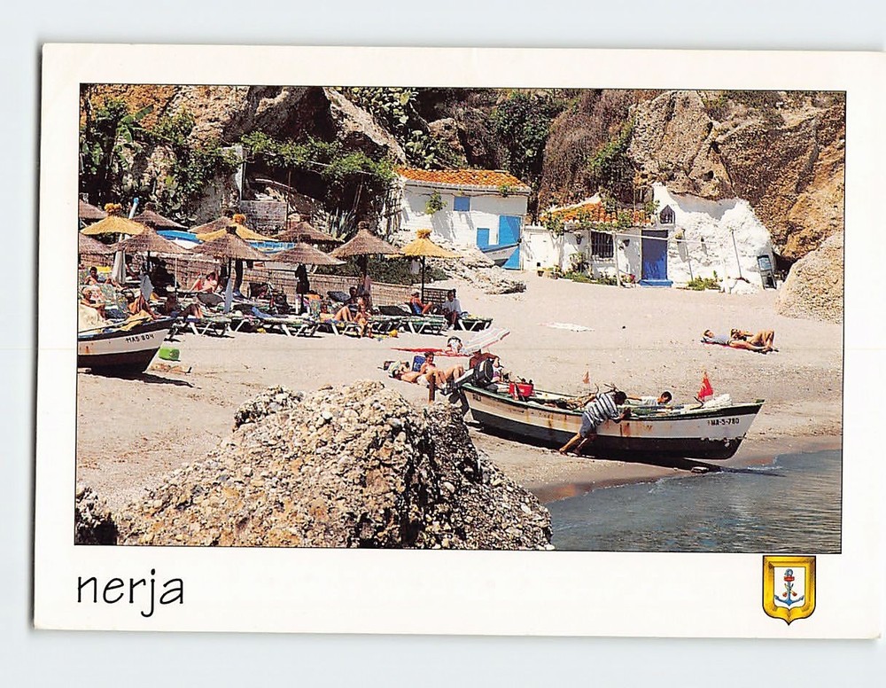 Postcard Calahonda Costa del Sol Nerja Spain