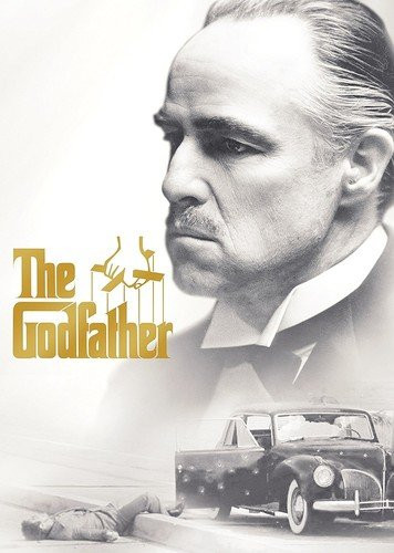 The Godfather DVD featuring Marlon Brando, Al Pacino, James Caan, and Richard S. Castellano