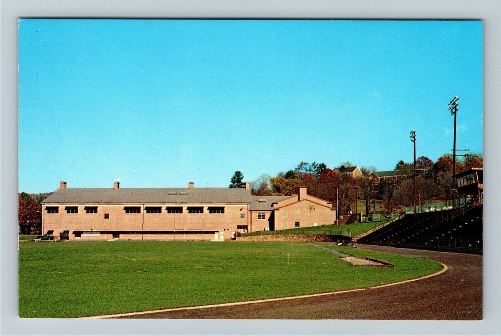 Mars Hill NC-North Carolina College Athletic Fields, Grandstand Vintage Postcard