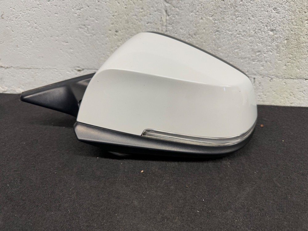 ✅ 14-20 OEM BMW F32 F33 F36 LEFT DRIVER Side Mirror White 5pin GLASS DAMAGE