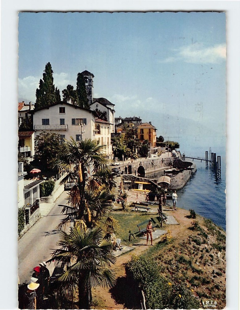Postcard Brissago Switzerland