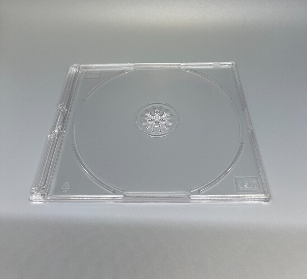 ULTRA SLIM DOUBLE JEWEL CD CASES, CLEAR ( PACK OF 5 )