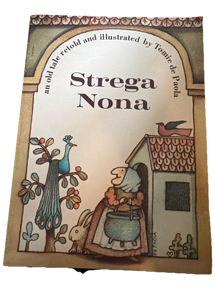 Strega Nona By  Tomie dePaola, Hardcover, 1st Edition, 1975